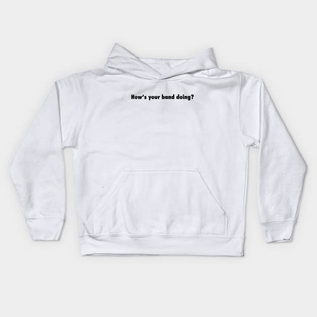 How's your dumb band doing? Kids Hoodie by collecteddesigns